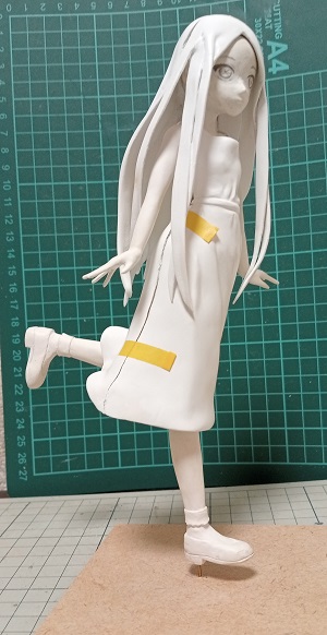 腕修正後の素体